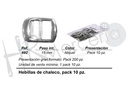 Hebilla de chaleco niquel 692