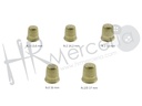 Dedal de laton color oro pack 12 pz