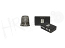 Dedal laton Nº 2/0 niquelado 17 mm Folch Pack 12 ud.