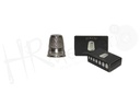Dedal laton Nº 1 niquelado 15 mm Folch Pack 12 ud.