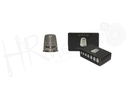 Dedal laton Nº 3 niquelado 13 mm Folch Pack 12 ud.
