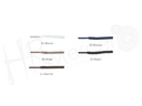 Cordon calzado redondo fino 90 cm Pack 40 ud.