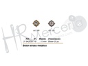 Boton metal stras 942033