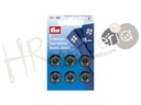 Broche presión latón inox 15 mm negro Prym 6 pz.