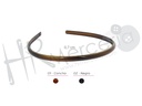 Diadema pasta 0,7cm 70015 pack 12 pz.
