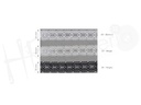 Puntilla lisa nylon 540