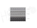 Puntilla lisa nylon 7133