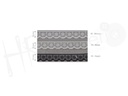 Puntilla lisa nylon 7134
