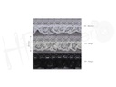 Puntilla fruncida 7211/40
