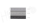 Puntilla lisa nylon 7242
