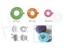 Telar redondo pompon 04442 pack 2 ud
