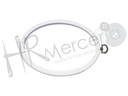Bastidor ovalado DMC 135 blanco Pack 5 pzs