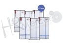 Pañuelo Cro.saten fondo blanco pack 6 pz.