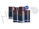 Pañuelo Cro.Saten fondo color alg. 80 pack 6 pz.