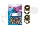 Blister Prym boton pres.18mm laton viejo