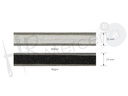 Tira brillo termoadhesiva 15mm 10500