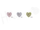Aplicacion corazon termoadhesivo 342088 Pack 5 ud.