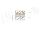 Cinta cubrecosturas 9204 Pack 15 mts