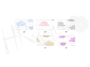 Bies fantasia nubes BIA62 pza 25 mts