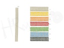 Cinta natural ancho 15 mm 3776 pza 25 mts