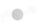 Foular blanco plumeti