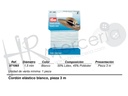 Cordon elastico 1,5 mm blanco 3 m
