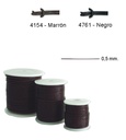 Cordon 460420 cuero 0,5 mm pack 20 m