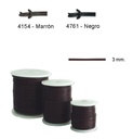Cordon 460420 cuero 3 mm pack 10 m