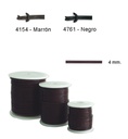 Cordon 460420 cuero 4 mm pack 10 m