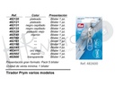 Tirador caucho transparente 482600