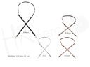 Asas polipiel 120 cm fornitura metal 1 ud.