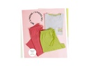 Pijama Sra 3 pzas 62587P Admas 