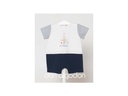 Pelele bebe DA24004C Don Algodon