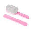 Blíster juego cepillo y peine baby rosa