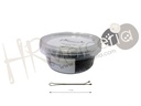 Horquilla clip corta rubia pack 200 pz.