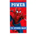 Toalla baño microfibra Spiderman
