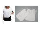 Babero super plastificado adulto 40X50 pack 6 pz