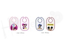 Babero rizo velcro plastificado Disney V2620 Pack 2 uds.