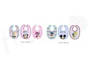 Babero rizo velcro Disney VL20 Pack 3 uds.