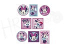 Exp termoadhesivos estampado Minnie 24 pz.