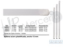 Ballena GP142413 acero plastificada 13mm 10 unid