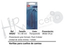 Ballena cuellos 15 mm X 80 mm pack 24 unid