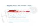 Boligrafo magico Pilot para tela y papel rojo
