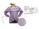 Bluson fallero rayas lila