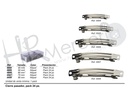 Cierre pasador 5 cm pack 24 unid niquel