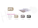 Fornitura corsetera enganche MA6612M metal 50 unid