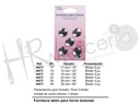 Fornitura para forrar botones