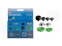 Juego herramientas ojales 8 pz 11+14 mm