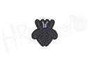 Aplicacion fantasia insecto negro 178013