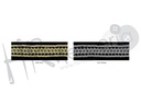 Entredos bolillo metal 460103 ancho 17mm pza 20 mt